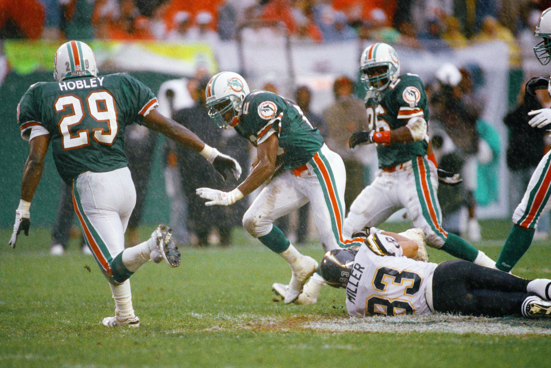 NFL Dolphins vs Chargers 1993